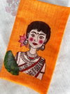 MG 448  Plain Linen Digital Printed Saree Wholesale Price In Surat